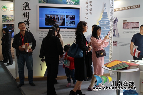 報恩塔、朱德舊居……上海建博會展示瀘州風(fēng)采(圖8)