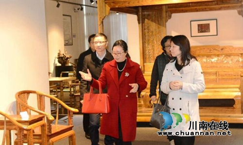 省委統(tǒng)戰(zhàn)部新階處領導率隊調(diào)研楠域奇緣博藏館(圖13)