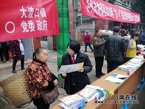 納溪區(qū)法院組織參加2019年“12.4”憲法日集中宣傳活動(dòng)