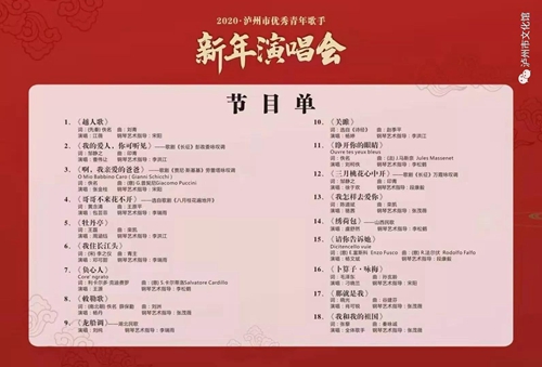 瀘州市優(yōu)秀青年歌手新年演唱會重磅來襲！(圖3)