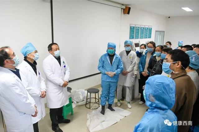 西南醫(yī)科大學附屬瀘州市傳染病醫(yī)院進倉，我們已做好準備(圖3)