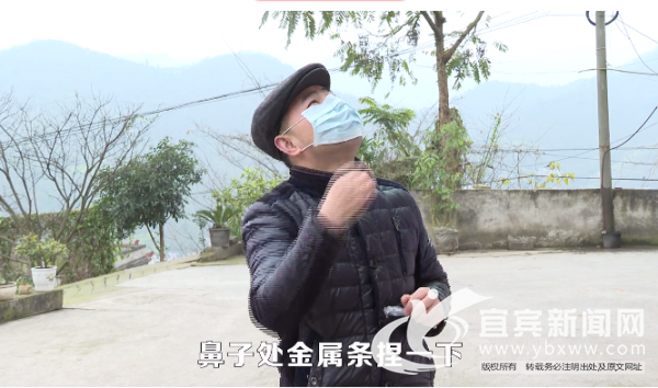 教大家怎么正確戴口罩。微電影截圖