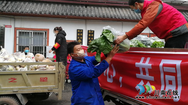 大渡口鎮(zhèn)太和村捐贈(zèng)8000斤愛心蔬菜回饋社會(huì)