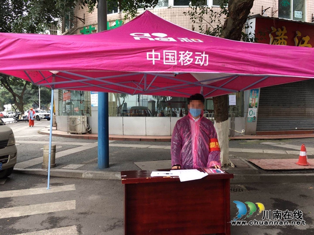 龍馬潭區(qū)小市街道：暖心  抗疫一線特殊身影(圖2)