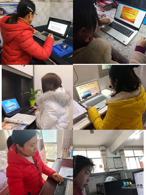 線上課堂，別樣精彩 瀘縣得勝小學黨員教師積極開展空中課堂教育教學活動(圖2)