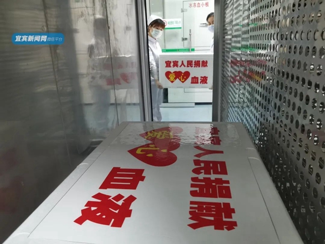 支援湖北！宜賓捐出10萬毫升血液(圖2)