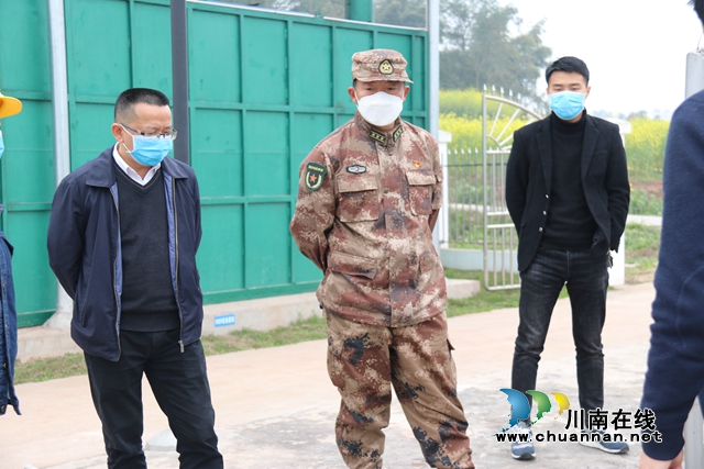 瀘縣縣委常委、人武部政委金林松到百和鎮(zhèn)、立石鎮(zhèn)督導(dǎo)河長制工作