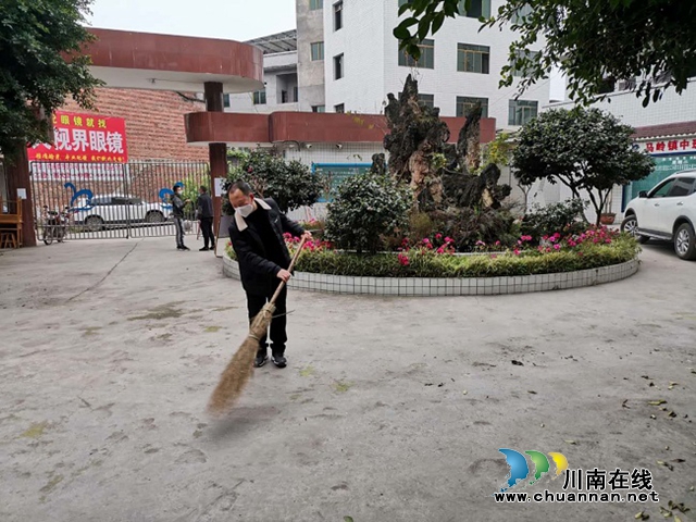 敘永縣馬嶺鎮(zhèn)中學(xué)積極開展“周末大掃除”活動(dòng)(圖1)