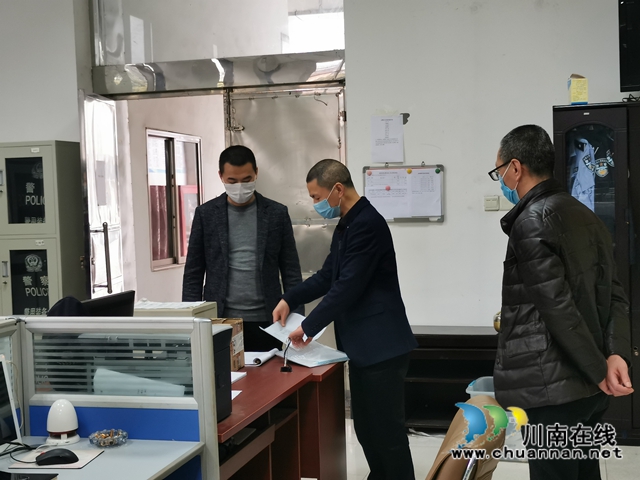瀘州中院到納溪法院開展警務專項督查
