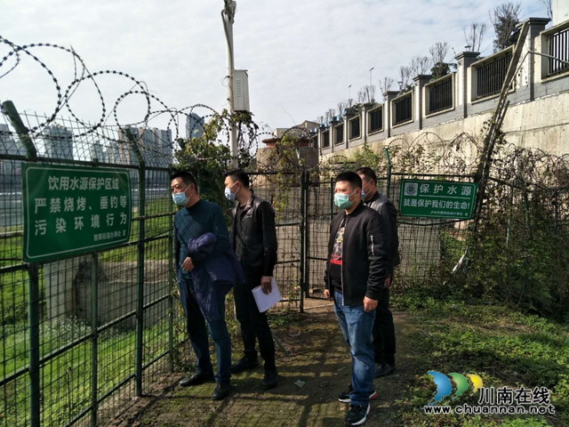 江陽區(qū)茜草街道對飲用水源保護(hù)區(qū)進(jìn)行環(huán)境安全檢查