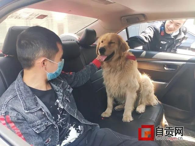 可愛的它找到新家了！但自貢牛佛派出所的民警卻哭了……