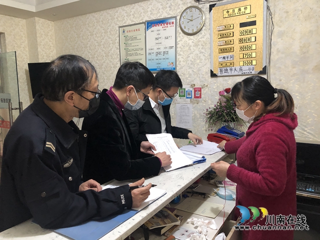 龍馬潭區(qū)小市街道：“地毯式”檢查助力賓館旅店復(fù)工營(yíng)業(yè)(圖2)
