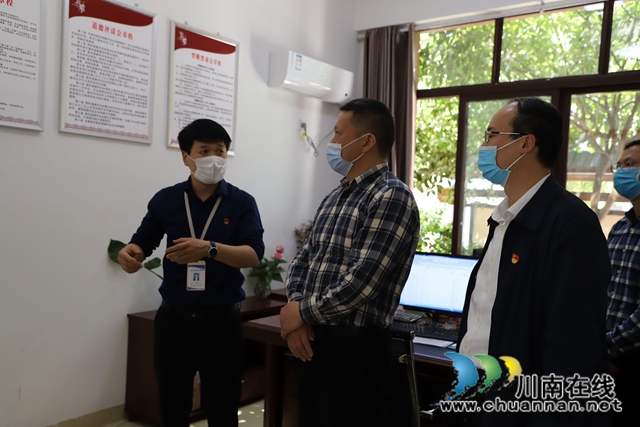 瀘州市委老干部局到瀘縣玉蟾街道調(diào)研老干部工作(圖8)