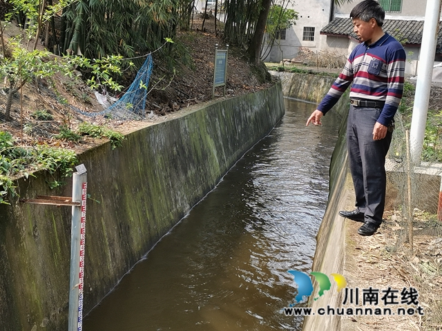 瀘縣水庫開閘放水，自流灌溉8萬畝稻田(圖5)