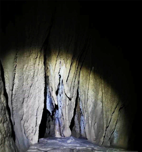 古藺深山溶洞發(fā)現(xiàn)“三魚共頭”巖畫？ 考古專家：圖像最早不過漢代 是否今人所刻要待現(xiàn)場察看(圖2)