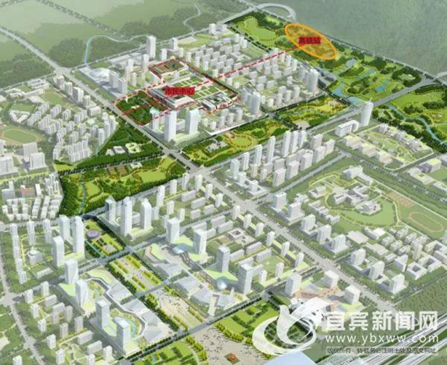 宜賓新區(qū)新景搶先看！未來的政務服務中心在這里！(圖2)