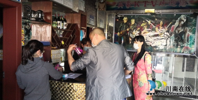龍馬潭區(qū)小市街道：聯(lián)合檢查 助力文化娛樂場所復工復產