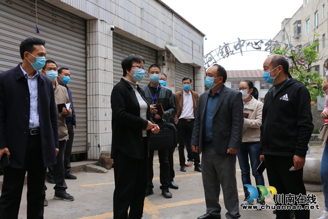 陳佳到瀘縣潮河鎮(zhèn)督導脫貧攻堅、森林防火等重點工作