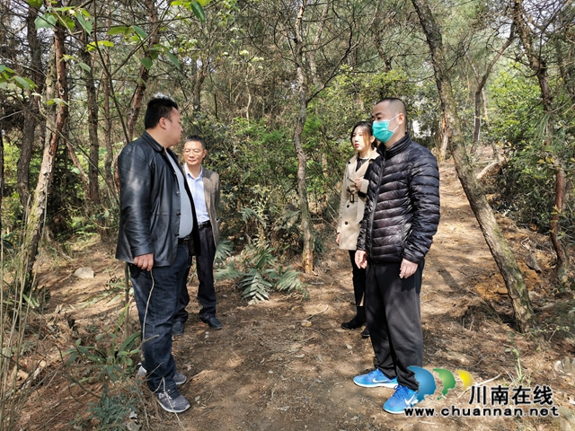 瀘縣玉蟾街道開展森林防滅火安全巡查工作