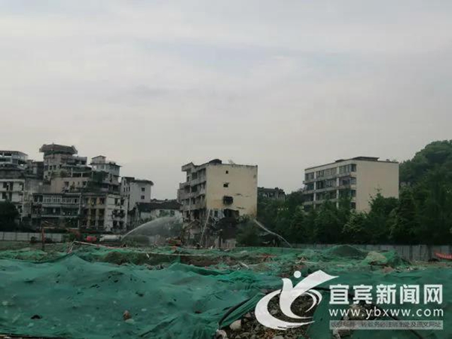 拆了！宜賓人民廣場棚改點(diǎn)17戶房屋拆除！未來將這樣打造！(圖2)