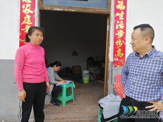 江陽區(qū)工商聯(lián)：疫情不忘貧困戶   走訪慰問顯真情(圖3)