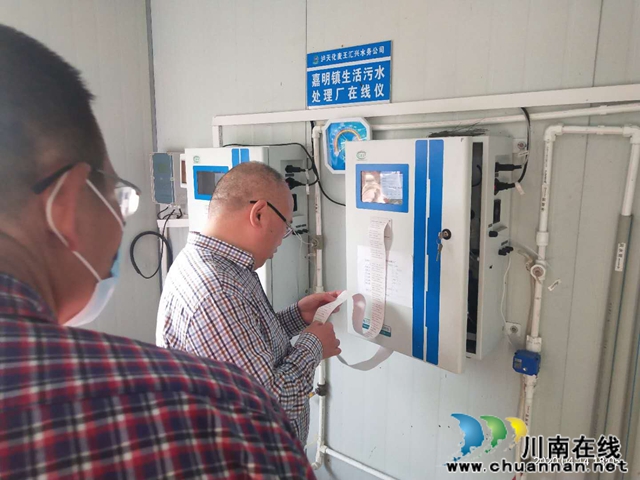 張文杰率隊(duì)督查瀘縣污水治理工作