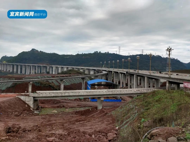 好消息！宜賓這座大橋下月將通車！最快連接五糧液機(jī)場(圖5)