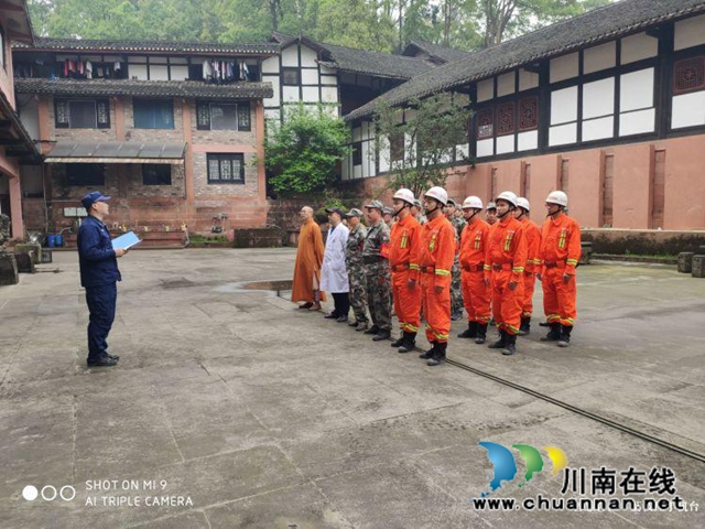 合江縣法王寺鎮(zhèn)：開展綜合應急演練，提升應對突發(fā)事件能力(圖2)