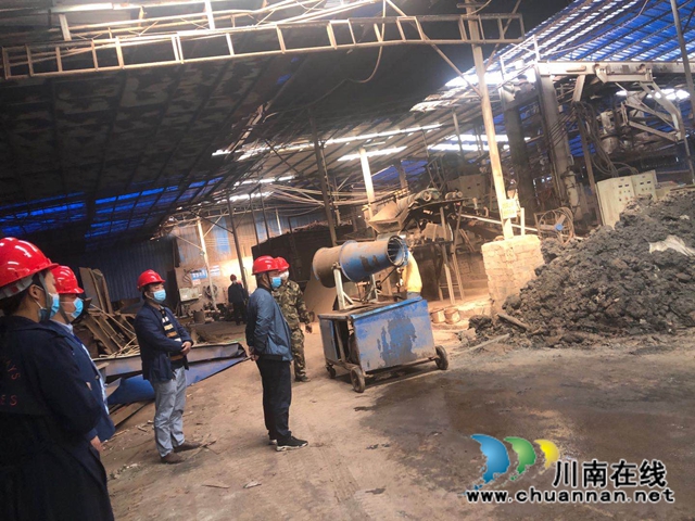 瀘縣立石鎮(zhèn)開展企業(yè)安全生產(chǎn)檢查