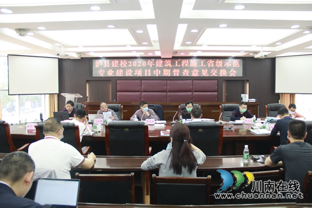 瀘縣建校建筑工程施工省級示范專業(yè)建設迎接市級中期督查(圖9)