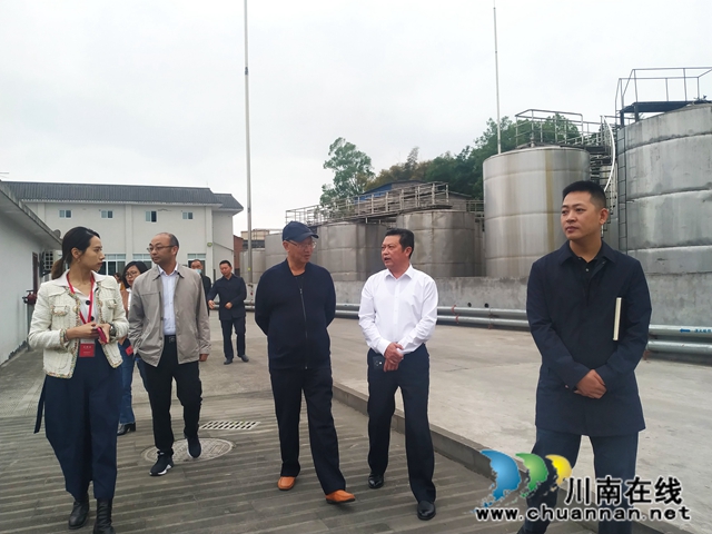 顏習(xí)林到瀘縣云龍鎮(zhèn)開展企業(yè)走訪調(diào)研活動