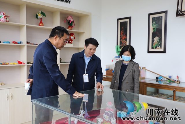 廣元市蒼溪縣到瀘州市瀘縣玉蟾街道考察綜合文化站工作(圖3)