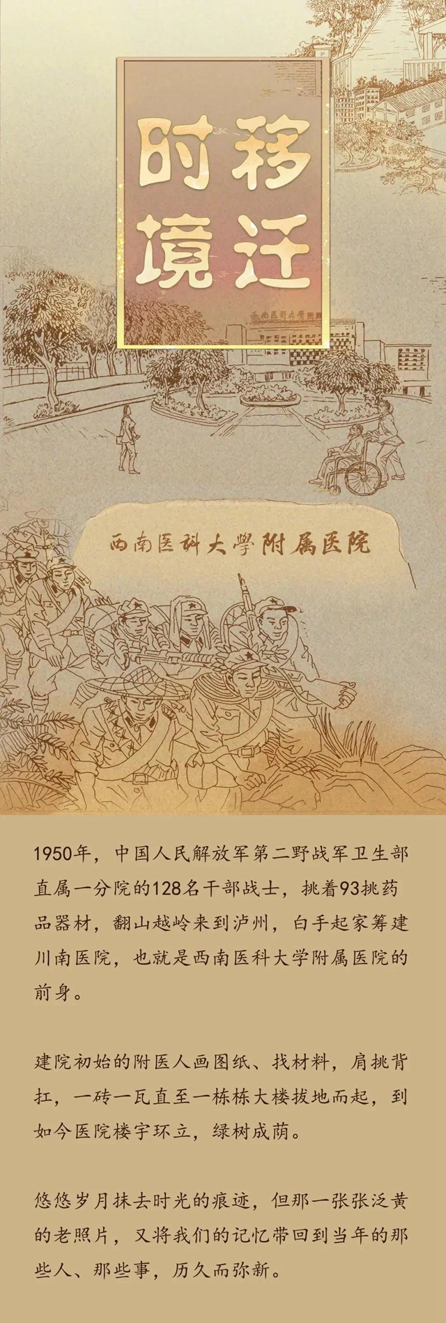 【70年·時移境遷】變了又變的西南醫(yī)大附院大門，你看過幾個？(圖1)