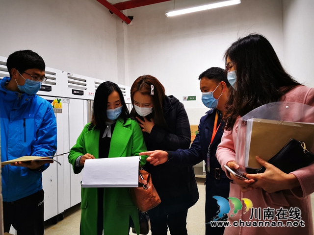 江陽(yáng)區(qū)江北教管中心到茜草街道學(xué)校開(kāi)展2020年第一輪安全交叉檢查(圖2)