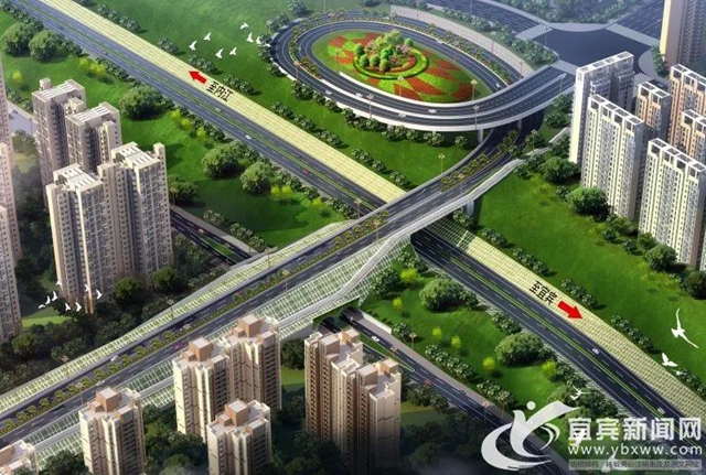 橫跨高速！宜賓這座跨線橋預(yù)計(jì)10月前完工！(圖2)
