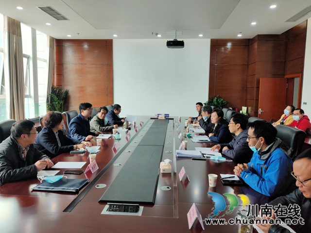 省地理測(cè)繪信息局調(diào)研瀘州市測(cè)繪地理信息管理工作