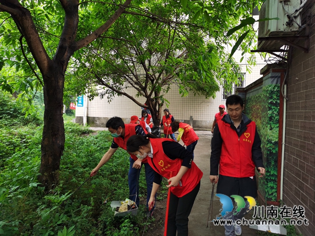 江陽(yáng)區(qū)茜草街道彭灣社區(qū)開(kāi)展“小區(qū)治理 黨員在行動(dòng)”志愿服務(wù)活動(dòng)(圖2)