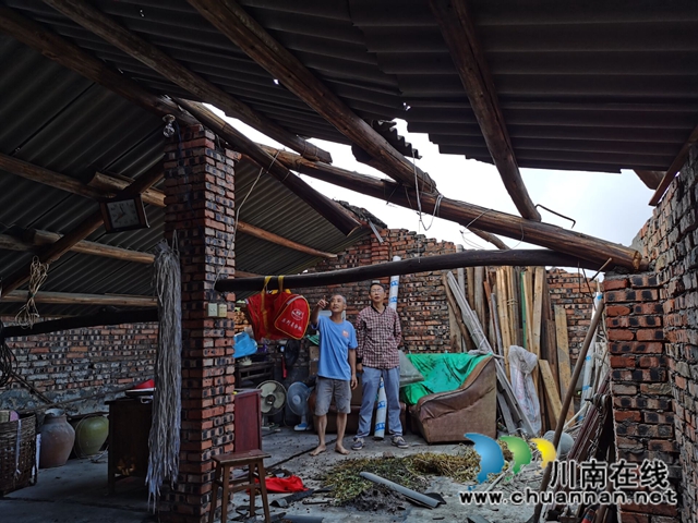 瀘縣玉蟾街道開展暴雨后災(zāi)情排查工作(圖7)