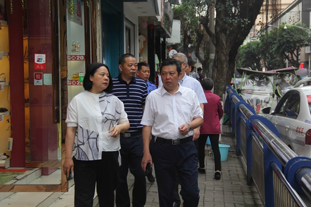 顏習(xí)林率隊(duì)視察瀘縣違法建設(shè)和市容環(huán)境衛(wèi)生治理工作(圖3)