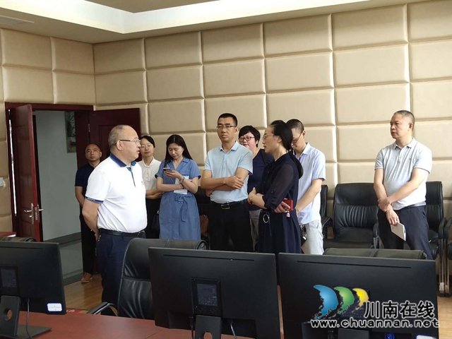 合江縣考察團(tuán)到瀘縣考察智慧城管項目(圖2)