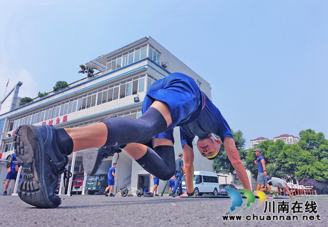 為了夢(mèng)想而奮斗！瀘州殘疾運(yùn)動(dòng)員和消防員們的勵(lì)志青春(圖10)