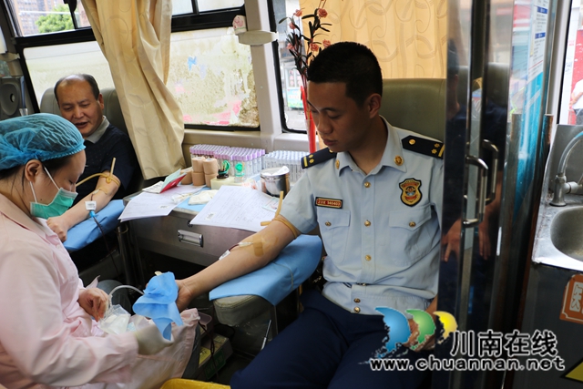 瀘州消防無償獻血：以愛的名義抗擊疫情，以愛的行動為健康護航(圖5)