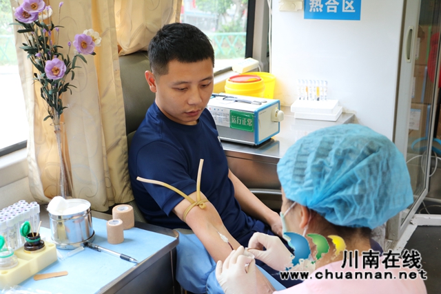 瀘州消防無償獻血：以愛的名義抗擊疫情，以愛的行動為健康護航(圖4)