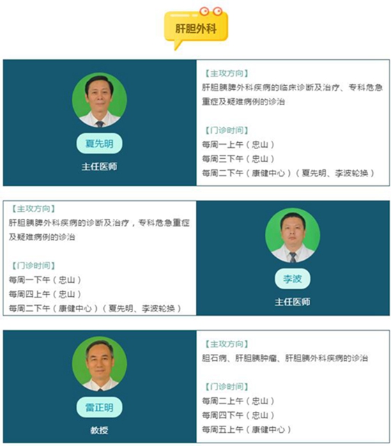 【收藏】這些外科醫(yī)生都非常優(yōu)秀，快看他們的坐診時間(圖8)