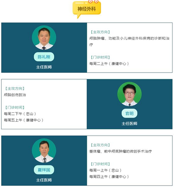 【收藏】這些外科醫(yī)生都非常優(yōu)秀，快看他們的坐診時(shí)間