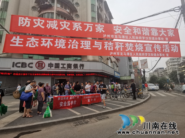 龍馬潭區(qū)羅漢街道開展“5.12”防災(zāi)減災(zāi)日主題宣傳活動(dòng)