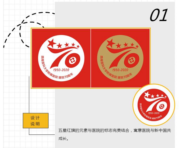 西南醫(yī)大附院70周年院慶logo，由你來定！