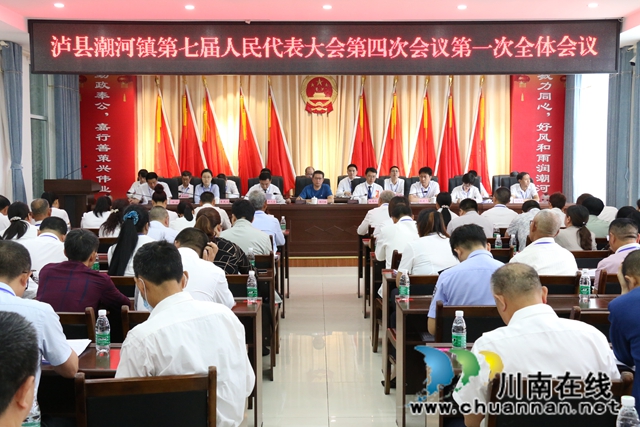 瀘縣潮河鎮(zhèn)召開第七屆人民代表大會第四次會議