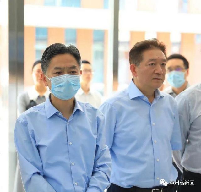 重慶市江津區(qū)黨政代表團(tuán)到瀘州國(guó)家高新區(qū)考察(圖2)