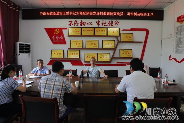 瀘縣玉蟾街道督導環(huán)境保護、森林防滅火、安全穩(wěn)定等當前重點工作(圖8)